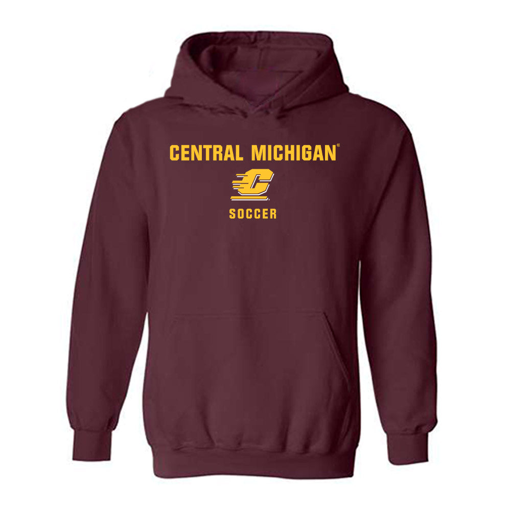 Central Michigan - NCAA Women's Soccer : Nada Derneika - Classic Shersey Hooded Sweatshirt-0