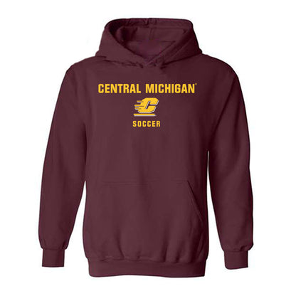 Central Michigan - NCAA Women's Soccer : Nada Derneika - Classic Shersey Hooded Sweatshirt-0