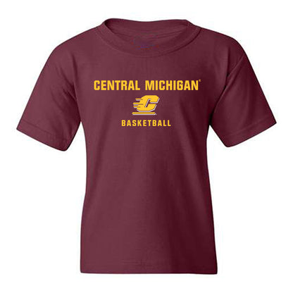 Central Michigan - NCAA Women's Basketball : Summer Davis - Classic Shersey Youth T-Shirt-0