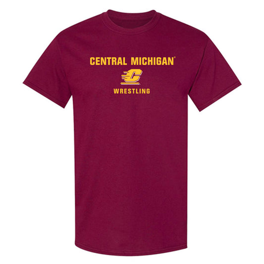 Central Michigan - NCAA Wrestling : Mason Shrader - Classic Shersey T-Shirt