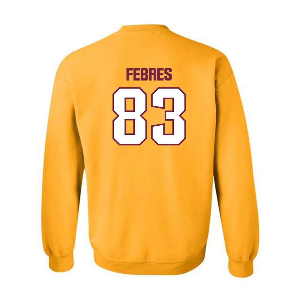 Central Michigan - NCAA Football : Dashon Febres - Classic Shersey Crewneck Sweatshirt-1