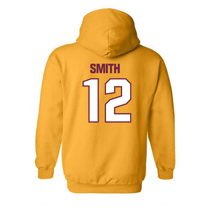 Central Michigan - NCAA Women's Basketball : Riley Smith - Classic Shersey Hooded Sweatshirt-1
