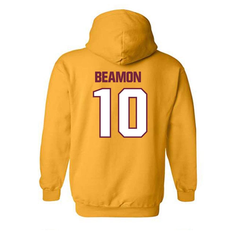 Central Michigan - NCAA Football : Marcus Beamon - Classic Shersey Hooded Sweatshirt-1