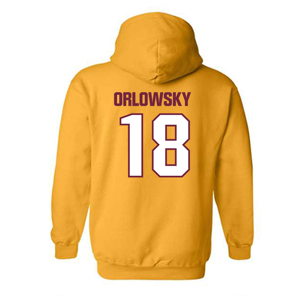 Central Michigan - NCAA Women's Soccer : Maya Orlowsky - Classic Shersey Hooded Sweatshirt-1
