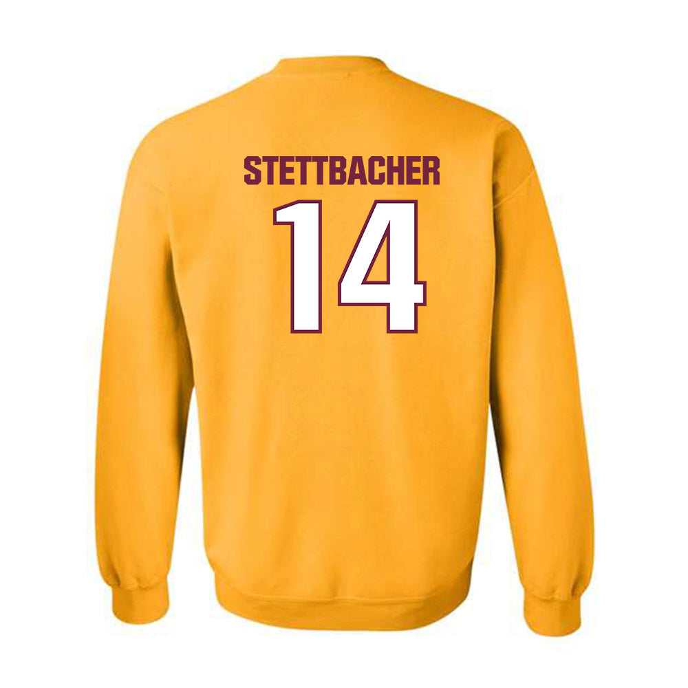 Central Michigan - NCAA Baseball : Drew Stettbacher - Classic Shersey Crewneck Sweatshirt-1