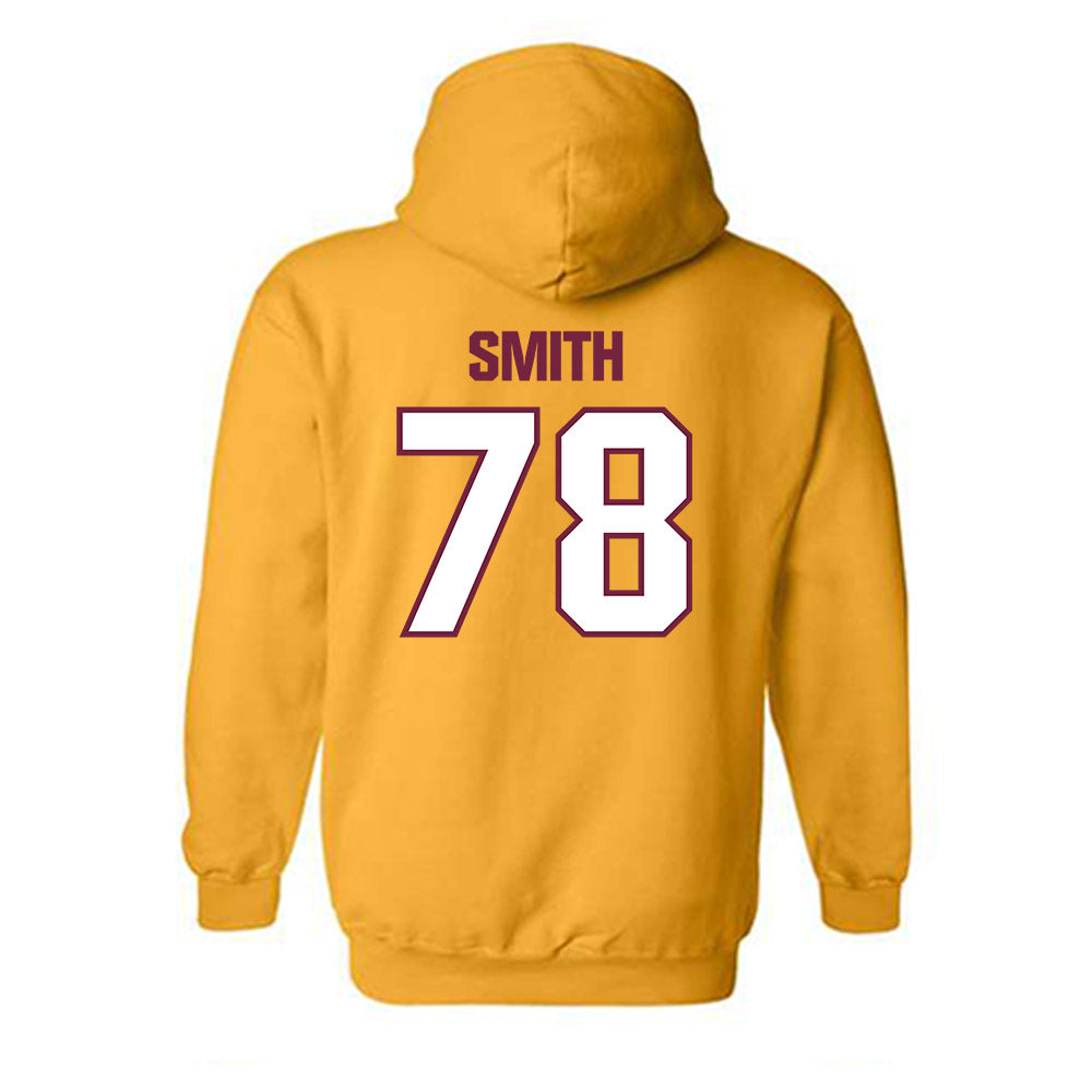 Central Michigan - NCAA Football : Talon Smith - Classic Shersey Hooded Sweatshirt-1
