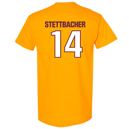 Central Michigan - NCAA Baseball : Drew Stettbacher - Classic Shersey T-Shirt-1
