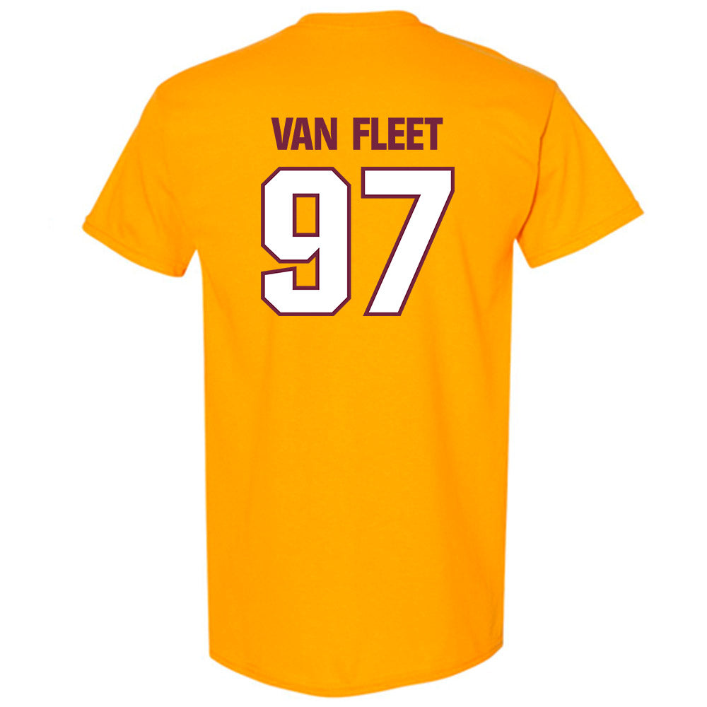 Central Michigan - NCAA Football : Maxwell Van Fleet - Classic Shersey T-Shirt-1