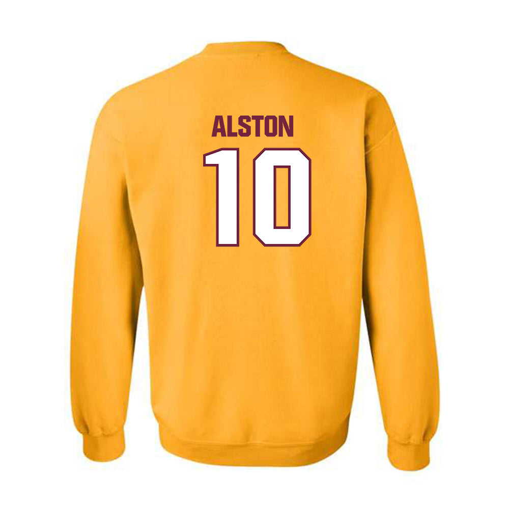 Central Michigan - NCAA Football : Jeremiah Alston - Classic Shersey Crewneck Sweatshirt-1