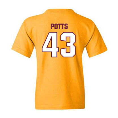 Central Michigan - NCAA Baseball : Tyson Potts - Classic Shersey Youth T-Shirt-1