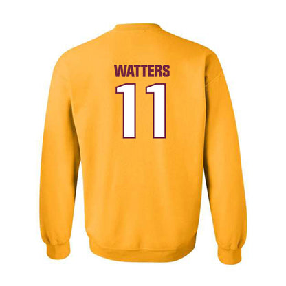 Central Michigan - NCAA Football : Ryland Watters - Classic Shersey Crewneck Sweatshirt-1