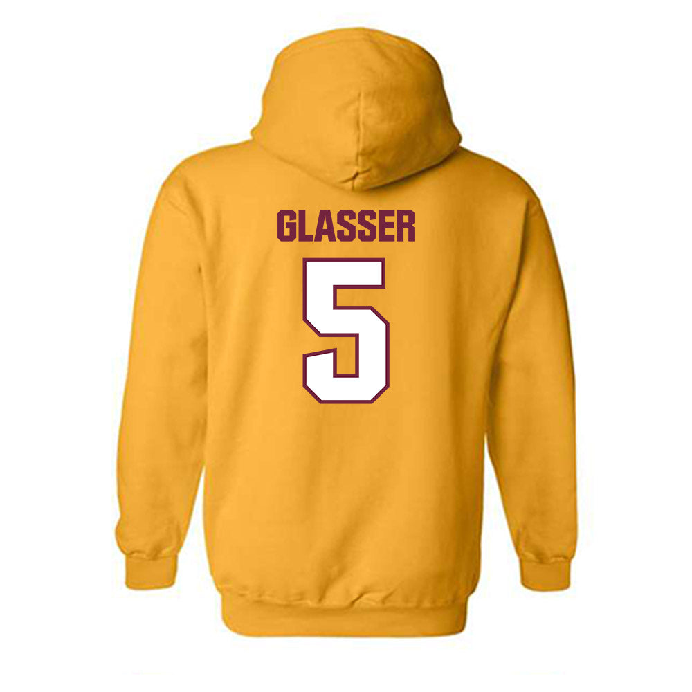 Central Michigan - NCAA Football : Jadyn Glasser - Classic Shersey Hooded Sweatshirt-1