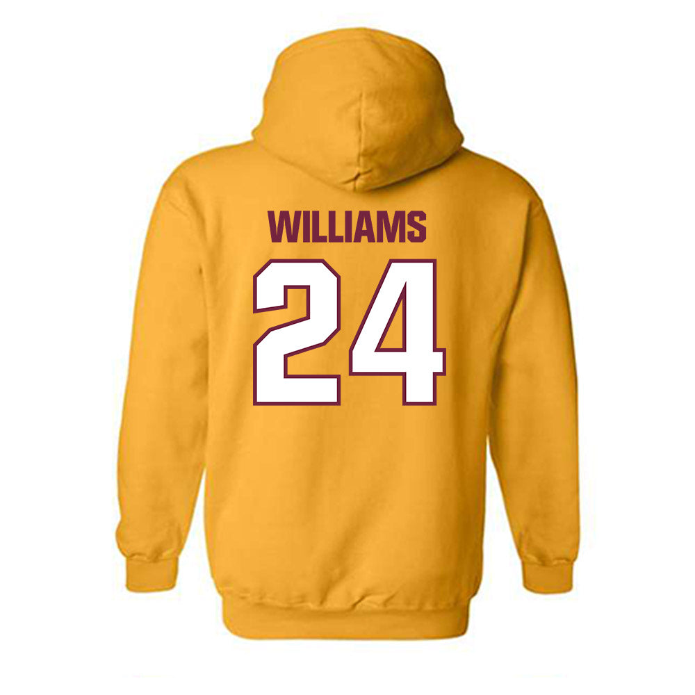 Central Michigan - NCAA Football : Tyremii Williams - Classic Shersey Hooded Sweatshirt-1