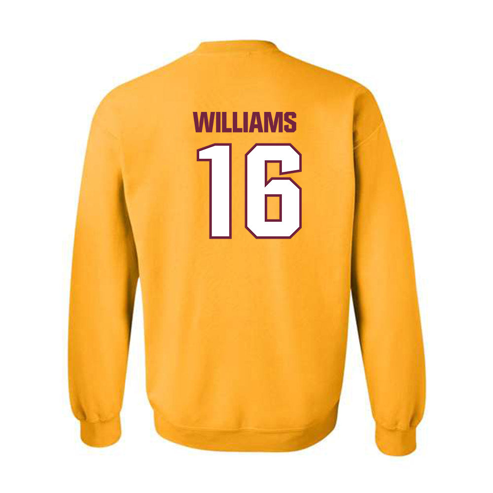 Central Michigan - NCAA Football : Nasir Williams - Classic Shersey Crewneck Sweatshirt-1