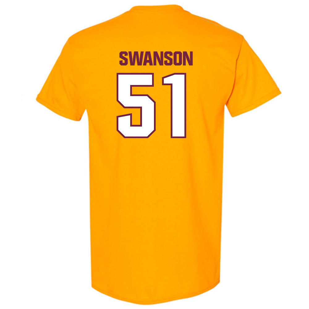 Central Michigan - NCAA Football : Landon Swanson - Classic Shersey T-Shirt-1