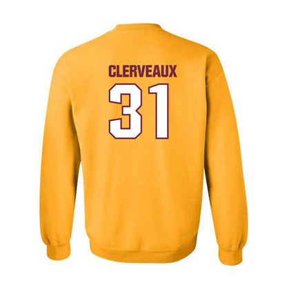 Central Michigan - NCAA Football : Jayden Clerveaux - Classic Shersey Crewneck Sweatshirt-1