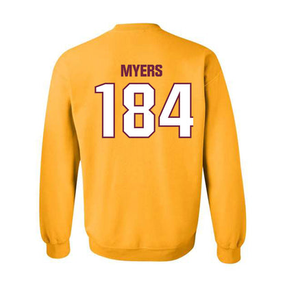 Central Michigan - NCAA Wrestling : Trey Myers - Classic Shersey Crewneck Sweatshirt-1