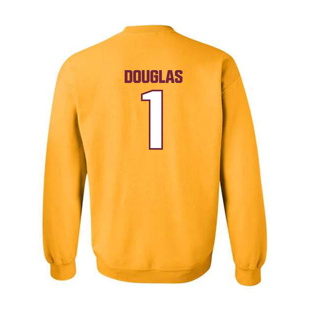 Central Michigan - NCAA Football : JJ Douglas - Classic Shersey Crewneck Sweatshirt-1