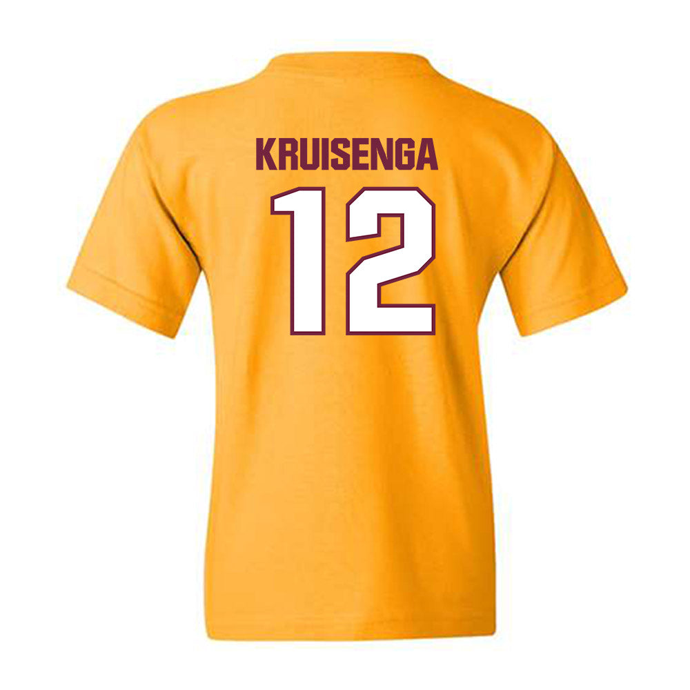 Central Michigan - NCAA Football : Camden Kruisenga - Classic Shersey Youth T-Shirt-1