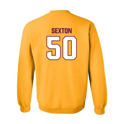 Central Michigan - NCAA Football : Matt Sexton - Classic Shersey Crewneck Sweatshirt-1