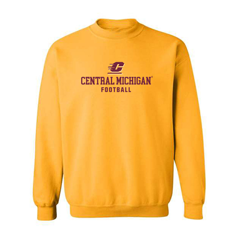Central Michigan - NCAA Football : Dashon Febres - Classic Shersey Crewneck Sweatshirt-0