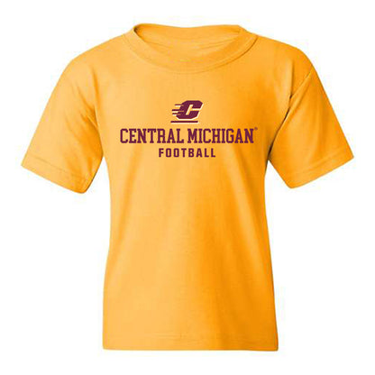 Central Michigan - NCAA Football : Trey Liebhardt - Classic Shersey Youth T-Shirt-0