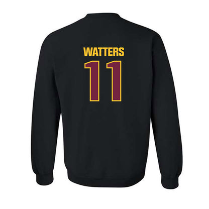 Central Michigan - NCAA Football : Ryland Watters - Classic Shersey Crewneck Sweatshirt-1