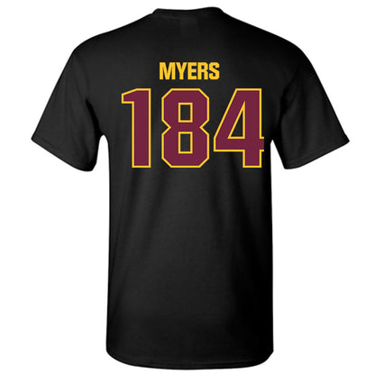 Central Michigan - NCAA Wrestling : Trey Myers - Classic Shersey T-Shirt-1
