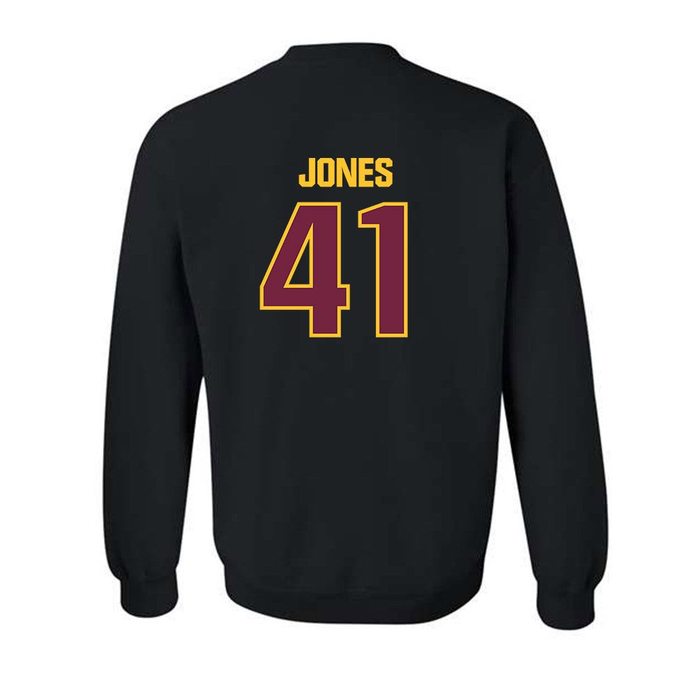 Central Michigan - NCAA Football : Keyton Jones - Classic Shersey Crewneck Sweatshirt-1
