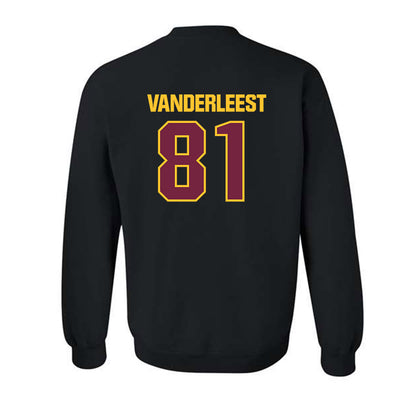 Central Michigan - NCAA Football : Tayte Vanderleest - Classic Shersey Crewneck Sweatshirt-1