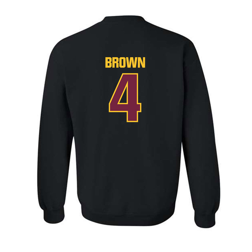 Central Michigan - NCAA Women's Basketball : Sarah Brown - Classic Shersey Crewneck Sweatshirt-1