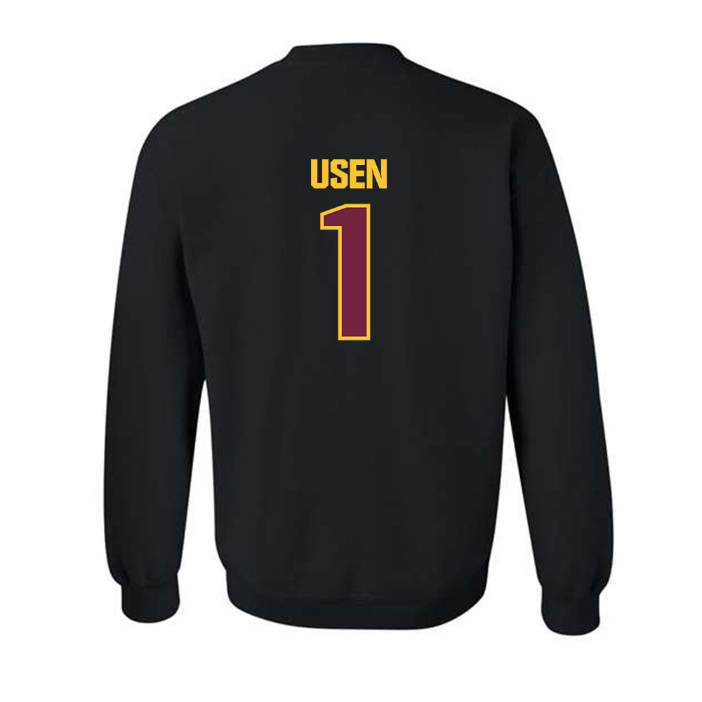 Central Michigan - NCAA Men's Basketball : Nsikan Usen - Classic Shersey Crewneck Sweatshirt-1