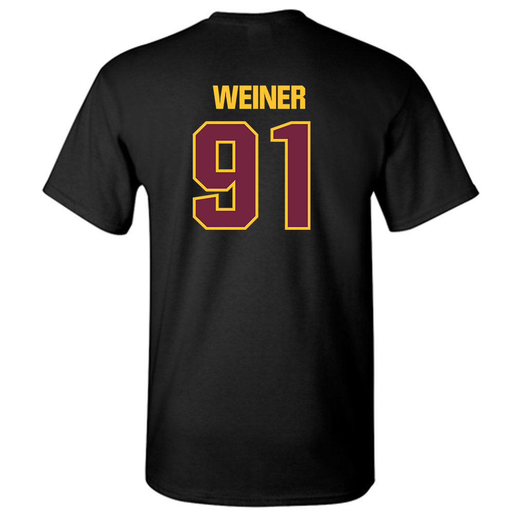 Central Michigan - NCAA Football : Aaron Weiner - Classic Shersey T-Shirt-1