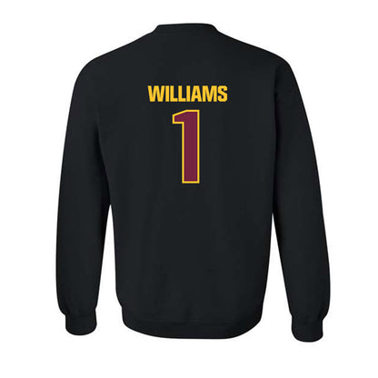 Central Michigan - NCAA Women's Basketball : Nevaeh Williams - Classic Shersey Crewneck Sweatshirt-1