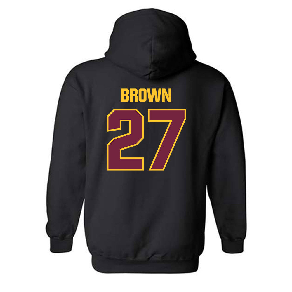 Central Michigan - NCAA Baseball : Jake Brown - Classic Shersey Hooded Sweatshirt