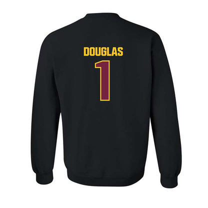 Central Michigan - NCAA Football : Jjajryn Douglas - Classic Shersey Crewneck Sweatshirt-1