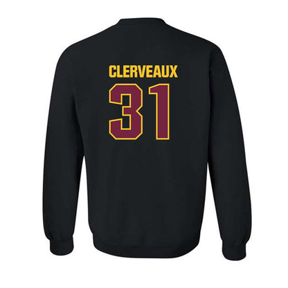 Central Michigan - NCAA Football : Jayden Clerveaux - Classic Shersey Crewneck Sweatshirt-1