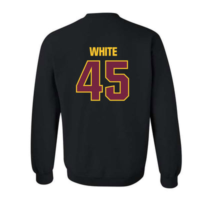 Central Michigan - NCAA Football : Xavier White - Classic Shersey Crewneck Sweatshirt-1