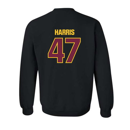 Central Michigan - NCAA Football : Jayel Harris - Classic Shersey Crewneck Sweatshirt-1