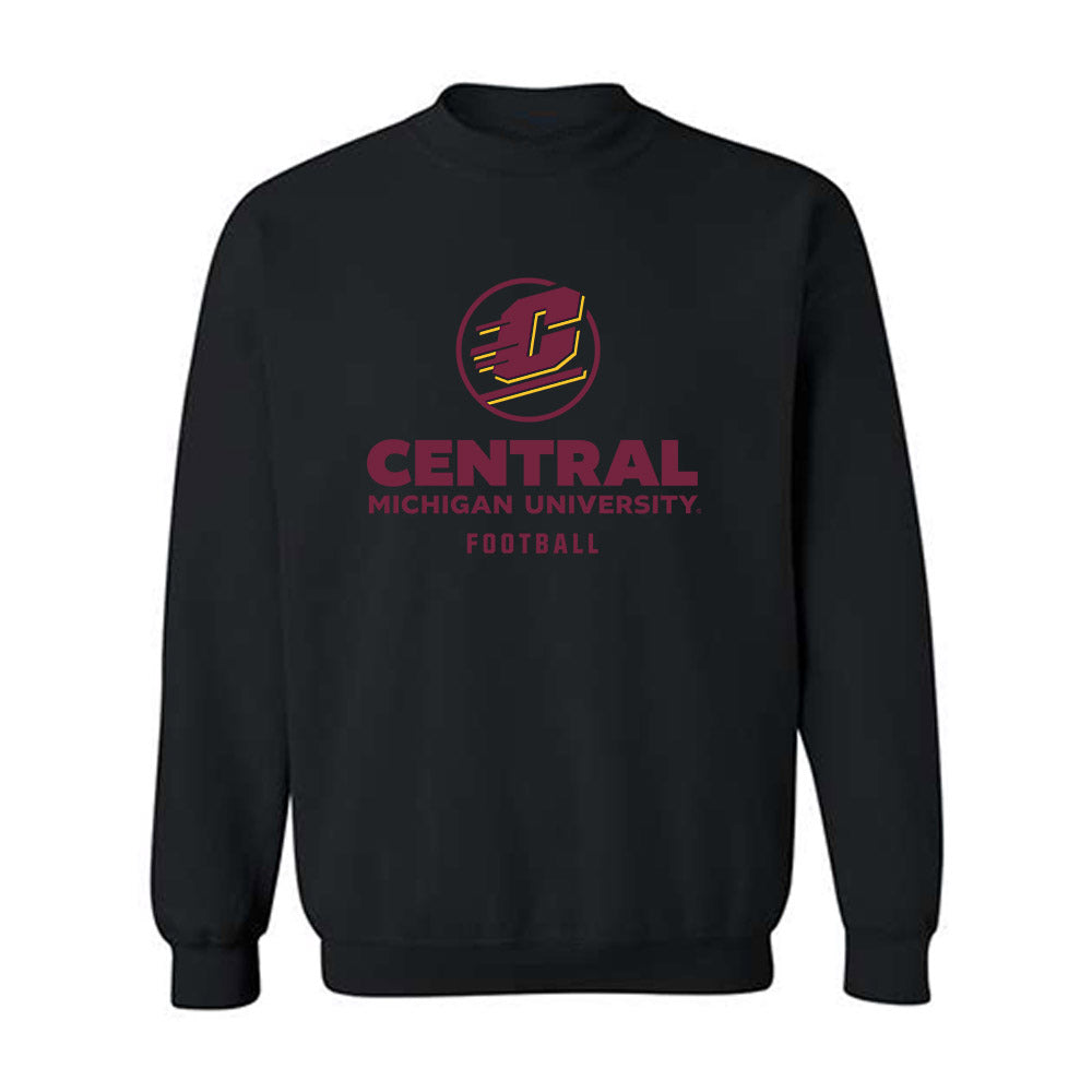 Central Michigan - NCAA Football : Xavier White - Classic Shersey Crewneck Sweatshirt-0
