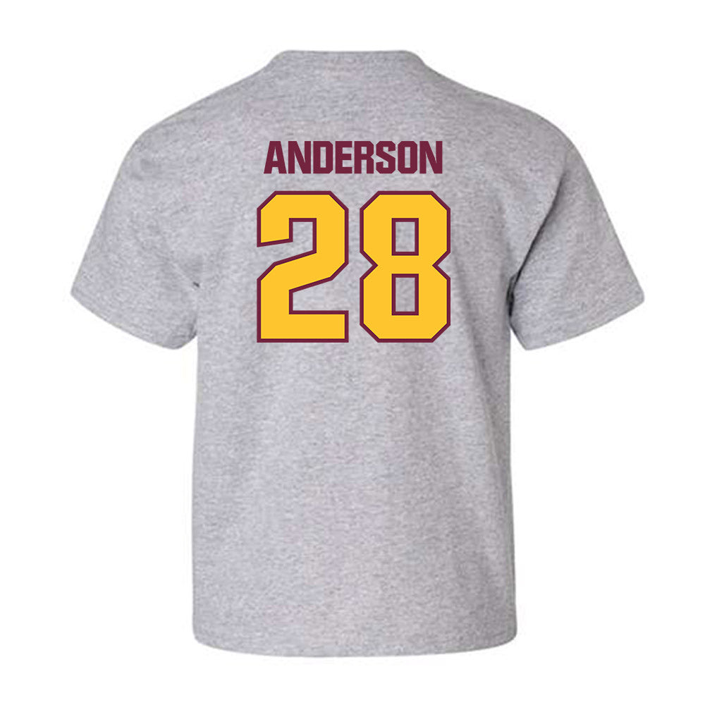 Central Michigan - NCAA Football : Nolan Anderson - Classic Shersey Youth T-Shirt-1