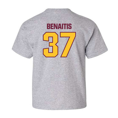 Central Michigan - NCAA Football : Colton Benaitis - Classic Shersey Youth T-Shirt-1
