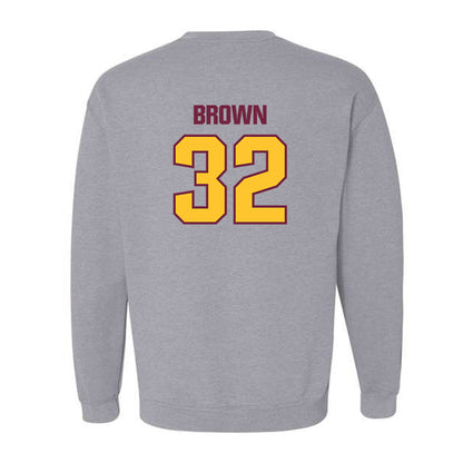 Central Michigan - NCAA Football : Donovan Brown - Classic Shersey Crewneck Sweatshirt-1