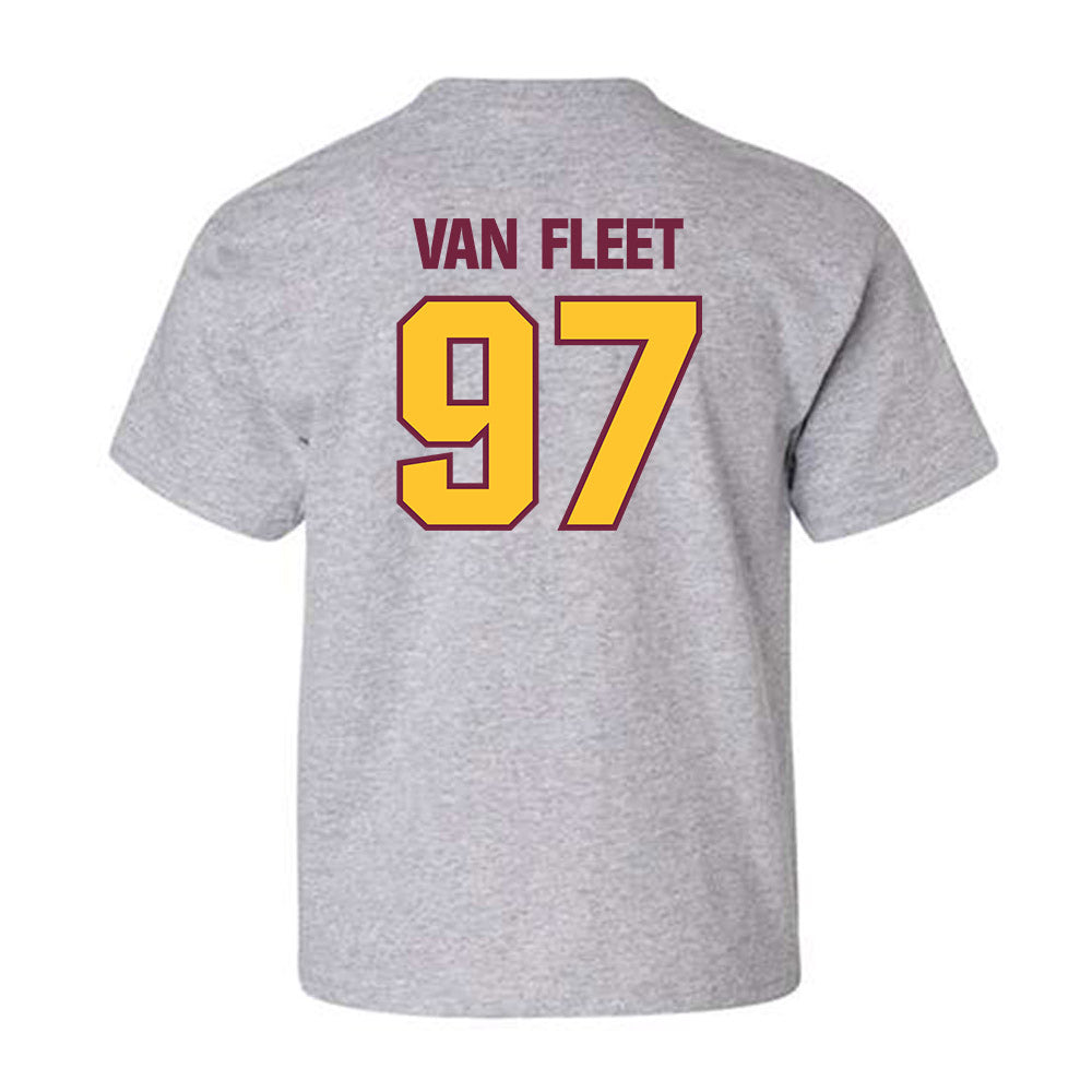 Central Michigan - NCAA Football : Maxwell Van Fleet - Classic Shersey Youth T-Shirt-1