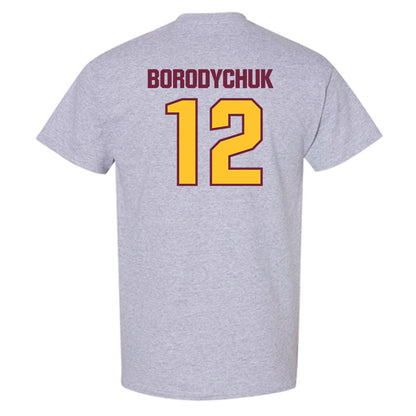 Central Michigan - NCAA Football : Logan Borodychuk - Classic Shersey T-Shirt-1