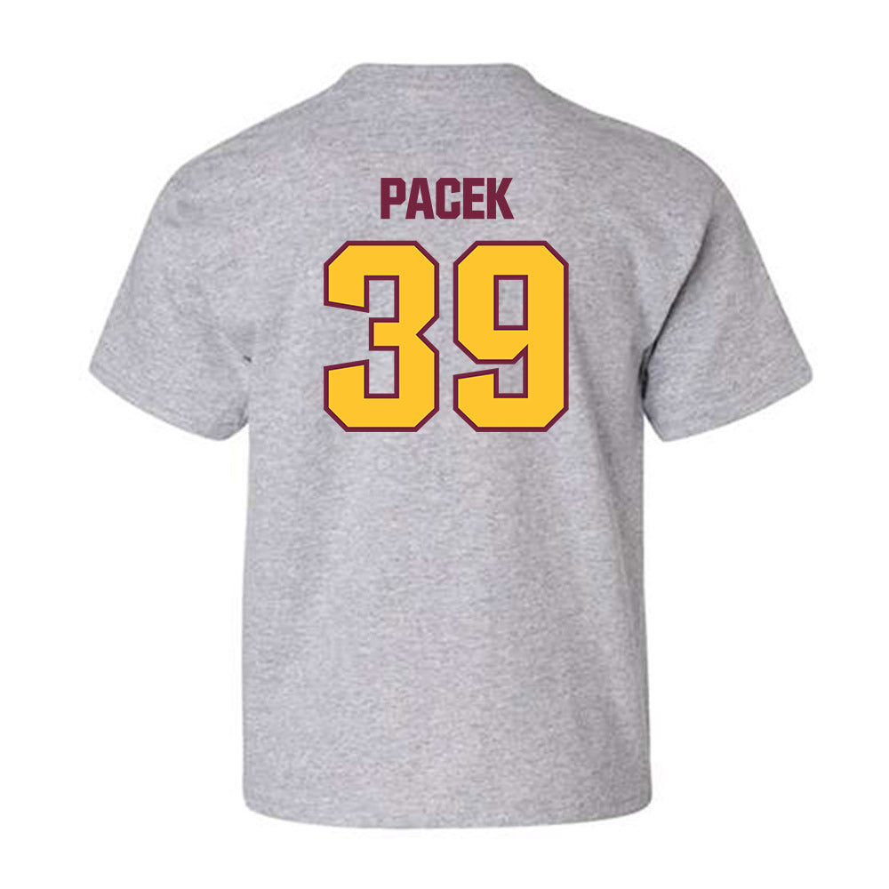 Central Michigan - NCAA Baseball : Zane Pacek - Classic Shersey Youth T-Shirt-1