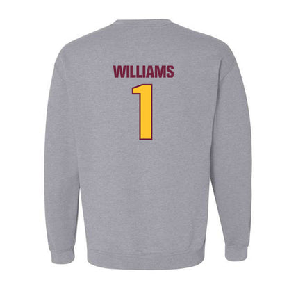 Central Michigan - NCAA Women's Basketball : Nevaeh Williams - Classic Shersey Crewneck Sweatshirt-1