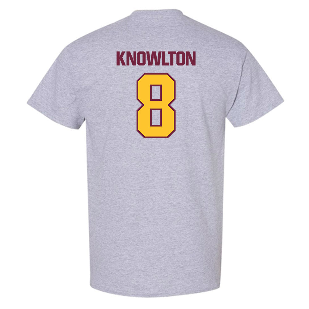 Central Michigan - NCAA Baseball : Zach Knowlton - Classic Shersey T-Shirt-1