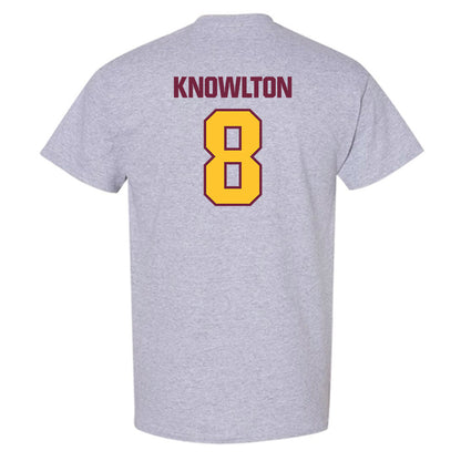 Central Michigan - NCAA Baseball : Zach Knowlton - Classic Shersey T-Shirt-1