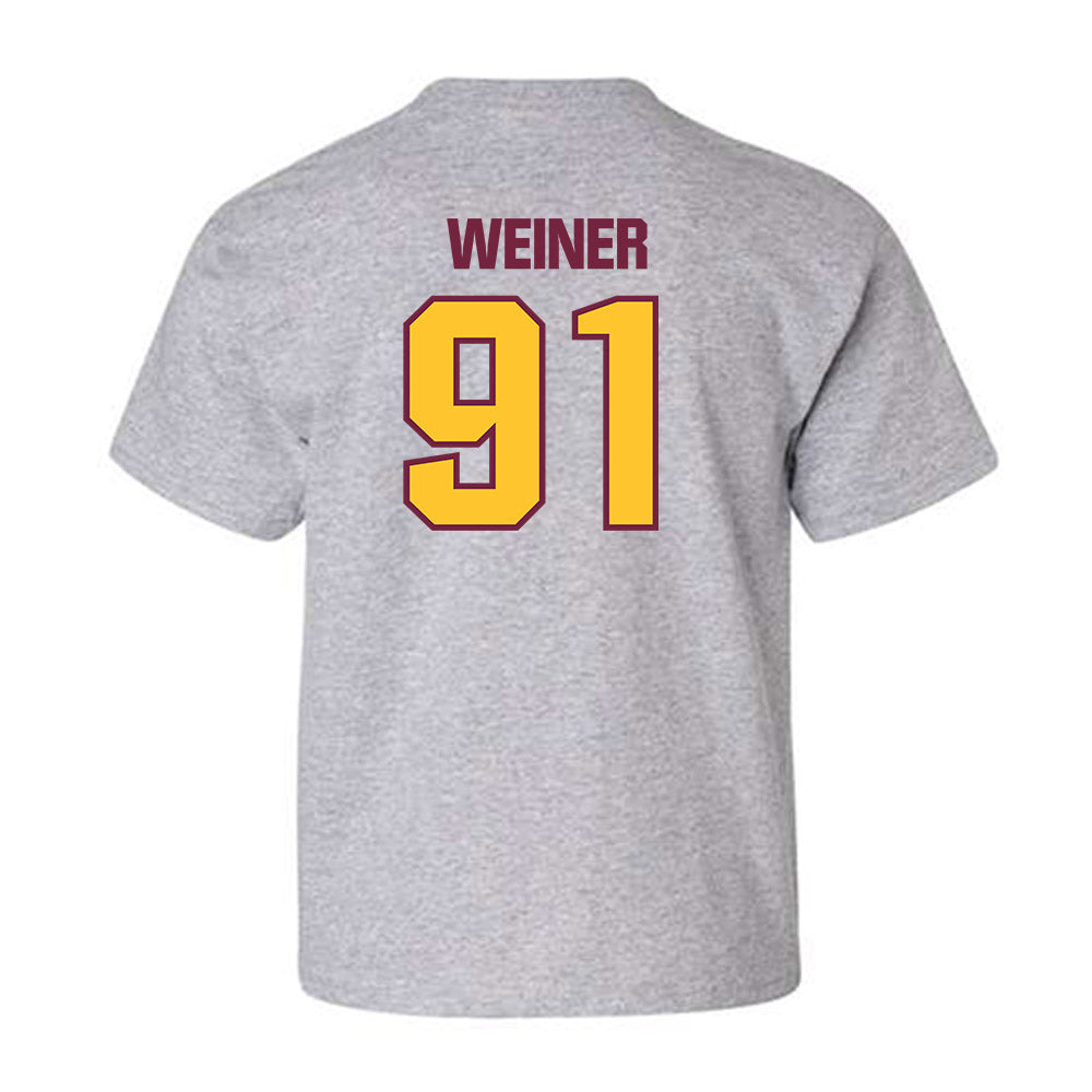 Central Michigan - NCAA Football : Aaron Weiner - Classic Shersey Youth T-Shirt-1